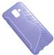 Силиконовый (TPU) чехол Deexe S Line для Samsung Galaxy A6 2018 (A600) - Light Purple. Фото 2 из 2