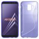 Силиконовый (TPU) чехол Deexe S Line для Samsung Galaxy A6 2018 (A600) - Light Purple. Фото 1 из 2