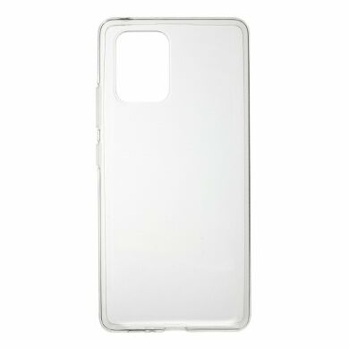 Силиконовый (TPU) чехол Deexe UltraThin для Samsung Galaxy S20 (G980) - Transparent