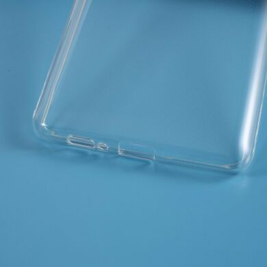 Силиконовый (TPU) чехол Deexe UltraThin для Samsung Galaxy S20 (G980) - Transparent