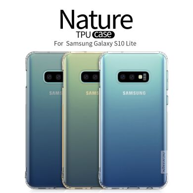 Силиконовый (TPU) чехол NILLKIN Nature для Samsung Galaxy S10e - Grey
