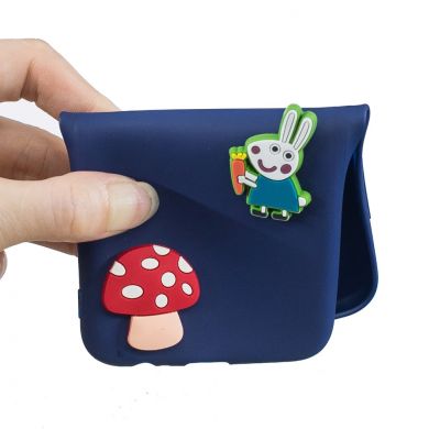 Силиконовый (TPU) чехол UniCase 3D Cartoon Pattern для Samsung Galaxy A6+ 2018 (A605) - Rabbit Pattern