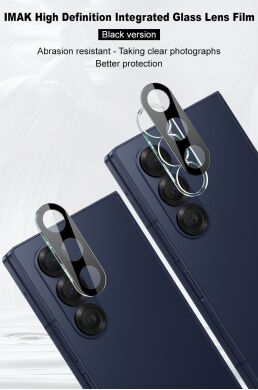 Захисне скло IMAK Install Black Glass Lens для Samsung Galaxy Fold 7 - Black
