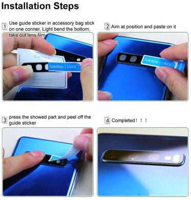 Захисне скло IMAK Install Black Glass Lens для Samsung Galaxy Fold 7 - Black