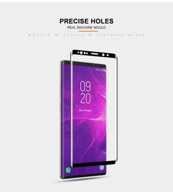 Захисне скло MOCOLO 3D Curved Full Size для Samsung Galaxy Note 9 - Black