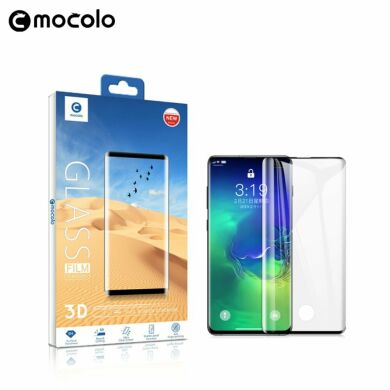 Защитное стекло MOCOLO 3D Curved Full Size для Samsung Galaxy S10 (G973) - Black