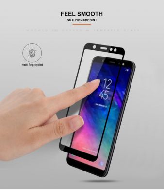 Защитное стекло MOCOLO 3D Silk Print для Samsung Galaxy A6+ 2018 (A605) - Black