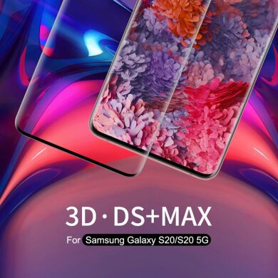 Захисне скло NILLKIN 3D DS+MAX для Samsung Galaxy S20 (G980) - Black