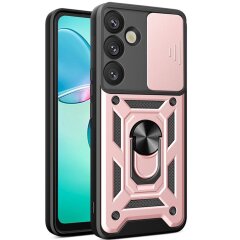 Захисний чохол Deexe Armor Shield для Samsung Galaxy A57 (A576) - Rose Gold