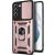 Защитный чехол Deexe Armor Shield для Samsung Galaxy S21 FE (G990) - Rose Gold