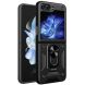 Защитный чехол Deexe Armor Shield (FF) для Samsung Galaxy Flip 6 - Black. Фото 1 из 10