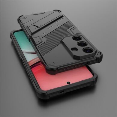 Защитный чехол Deexe Bibercas для Samsung Galaxy S26 - Black