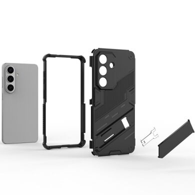 Защитный чехол Deexe Bibercas для Samsung Galaxy S26 - Black