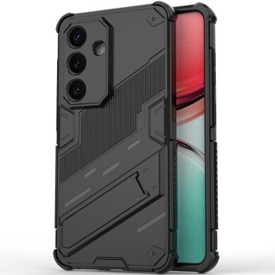 Защитный чехол Deexe Bibercas для Samsung Galaxy S26 - Black