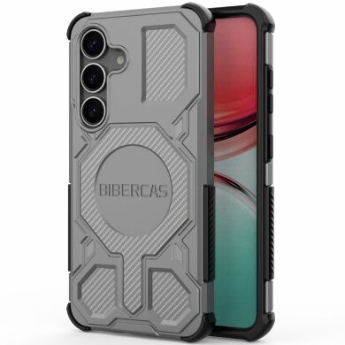 Захисний чохол Deexe Bibercas J-16 Series для Samsung Galaxy S25 (S931) - Grey