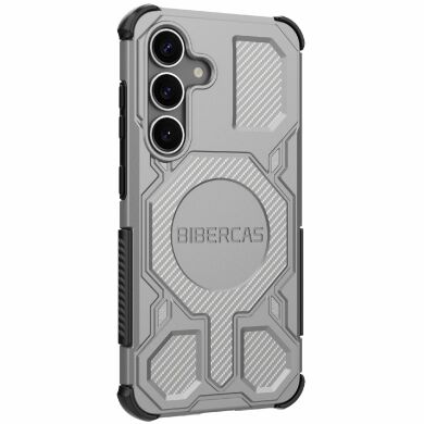 Захисний чохол Deexe Bibercas J-16 Series для Samsung Galaxy S25 (S931) - Grey