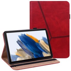 Защитный чехол Deexe Business Cover для Samsung Galaxy Tab A9 (X110/115) - Red