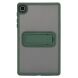 Защитный чехол Deexe Crystal Kickstand для Samsung Galaxy Tab A7 Lite (T220/T225) - Green. Фото 4 из 12