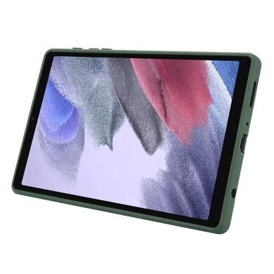 Защитный чехол Deexe Crystal Kickstand для Samsung Galaxy Tab A7 Lite (T220/T225) - Green