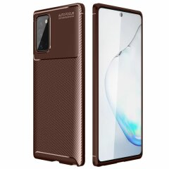 Защитный чехол Deexe Fusion для Samsung Galaxy Note 20 (N980) - Brown