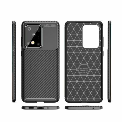 Захисний чохол Deexe Fusion для Samsung Galaxy S20 Ultra (G988) - Black