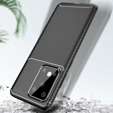 Защитный чехол Deexe Fusion для Samsung Galaxy S20 Ultra (G988) - Black