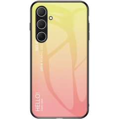 Захисний чохол Deexe Gradient Color для Samsung Galaxy A56 (A566) - Yellow