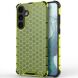 Защитный чехол Deexe Honeycomb Series для Samsung Galaxy S25 (S931) - Green. Фото 1 из 5