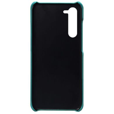 Захисний чохол Deexe Leather Back Cover для Samsung Galaxy S24 Plus - Green