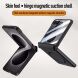 Защитный чехол Deexe Mag Cover для Samsung Galaxy Flip 8 - Black. Фото 5 из 9