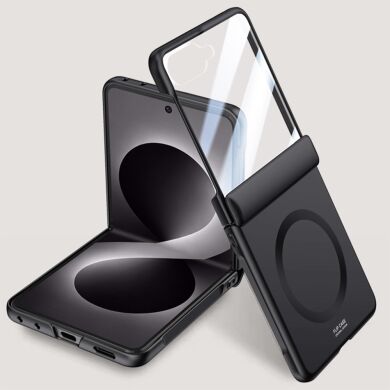 Защитный чехол Deexe Mag Cover для Samsung Galaxy Flip 8 - Black