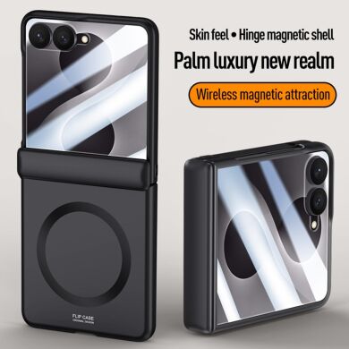 Защитный чехол Deexe Mag Cover для Samsung Galaxy Flip 8 - Black