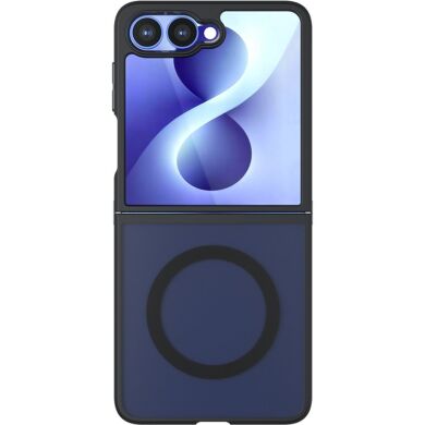 Защитный чехол Deexe Matte Skin with MagSafe (FF) для Samsung Galaxy Flip 8 - Black