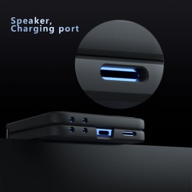Защитный чехол Deexe Matte Skin with MagSafe (FF) для Samsung Galaxy Flip 8 - Black