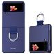Защитный чехол Deexe Ring Case для Samsung Galaxy Flip 3 - Sapphire. Фото 1 из 11