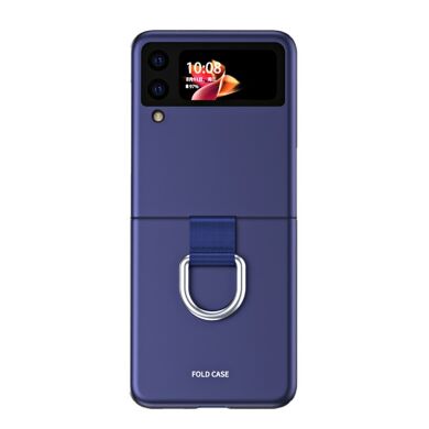 Захисний чохол Deexe Ring Case для Samsung Galaxy Flip 3 - Sapphire