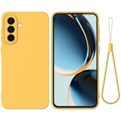 Захисний чохол Deexe Silicone Case для Samsung Galaxy A17 (A175) - Yellow