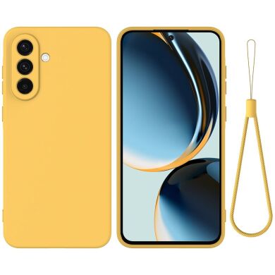 Захисний чохол Deexe Silicone Case для Samsung Galaxy A17 (A175) - Yellow
