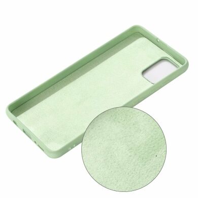 Захисний чохол Deexe Silicone Case для Samsung Galaxy A31 (A315) - Green