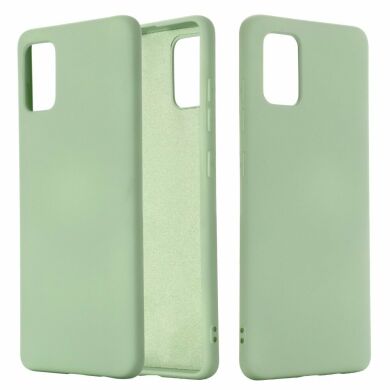 Защитный чехол Deexe Silicone Case для Samsung Galaxy A31 (A315) - Green