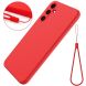 Защитный чехол Deexe Silicone Case для Samsung Galaxy M35 (M356) - Red. Фото 1 из 7