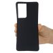 Защитный чехол Deexe Silicone Case для Samsung Galaxy S21 Ultra - Black. Фото 5 из 6