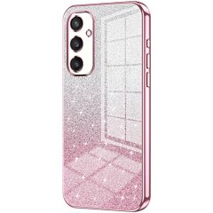 Защитный чехол Deexe Sparkles Cover для Samsung Galaxy S24 - Pink