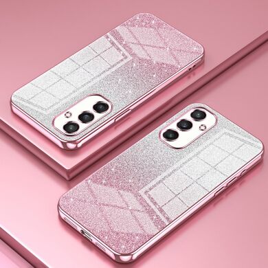 Защитный чехол Deexe Sparkles Cover для Samsung Galaxy S25 (S931) - Pink