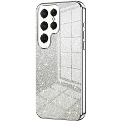 Захисний чохол Deexe Sparkles Cover для Samsung Galaxy S26 Ultra - Silver