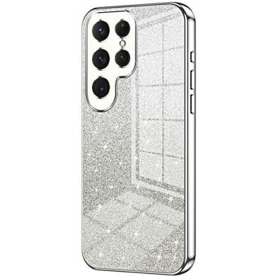 Захисний чохол Deexe Sparkles Cover для Samsung Galaxy S26 Ultra - Silver