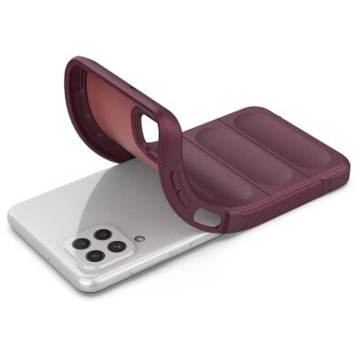 Защитный чехол Deexe Terra Case для Samsung Galaxy A22 (A225) - Red