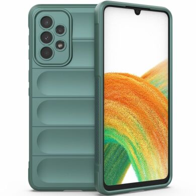 Защитный чехол Deexe Terra Case для Samsung Galaxy A33 (A336) - Green