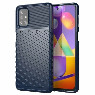 Захисний чохол Deexe Thunder Series для Samsung Galaxy M31s (M317) - Blue