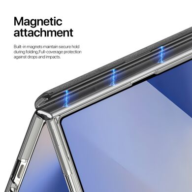 Захисний чохол Dux Ducis STEX Series для Samsung Galaxy Fold 7 - Black